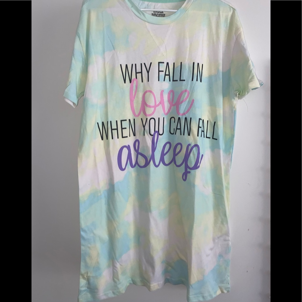 Tie Die Sleep Shirt